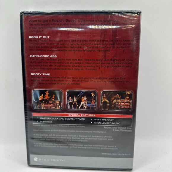 Rockin Body Workout DVD Set By Beachbody - Picture 2 of 2